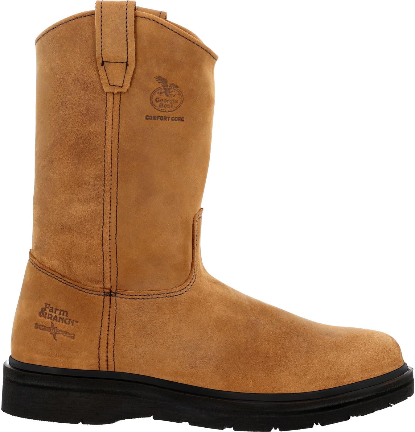 Georgia Boot Farm and Ranch Pull On Work Boot