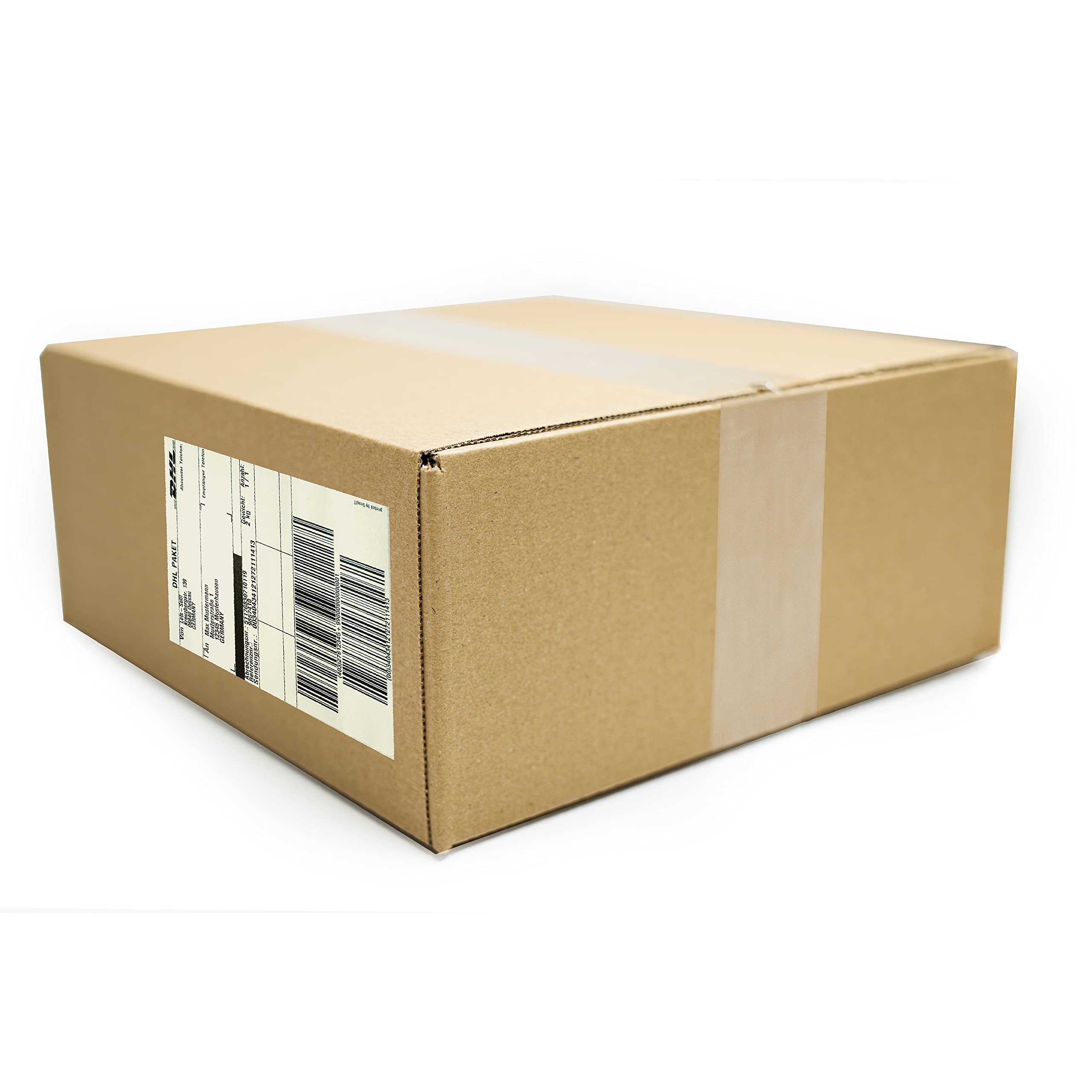 BIGtec 5000 Thermoetiketten 100 x 150mm Versandetiketten 10 Rollen je 500 Etiketten selbstklebende Adressaufkleber, permanent haftend, wasserabweisend Thermodirekt Druck Label für Thermodrucker