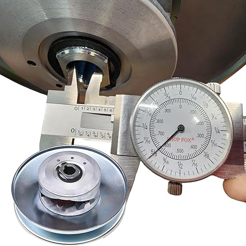 Miniatura 2 de QYMOTO 5/8 "Diámetro 30 Series Driven Embrague Convertidor de Torque Polea Impulsada 6" Asimétrica Go Kart Mini Bike Sustituye Comet 219457A 217610A