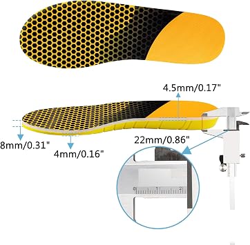 Endoto Insoles for Georgia Boot Replacement Inserts Soles