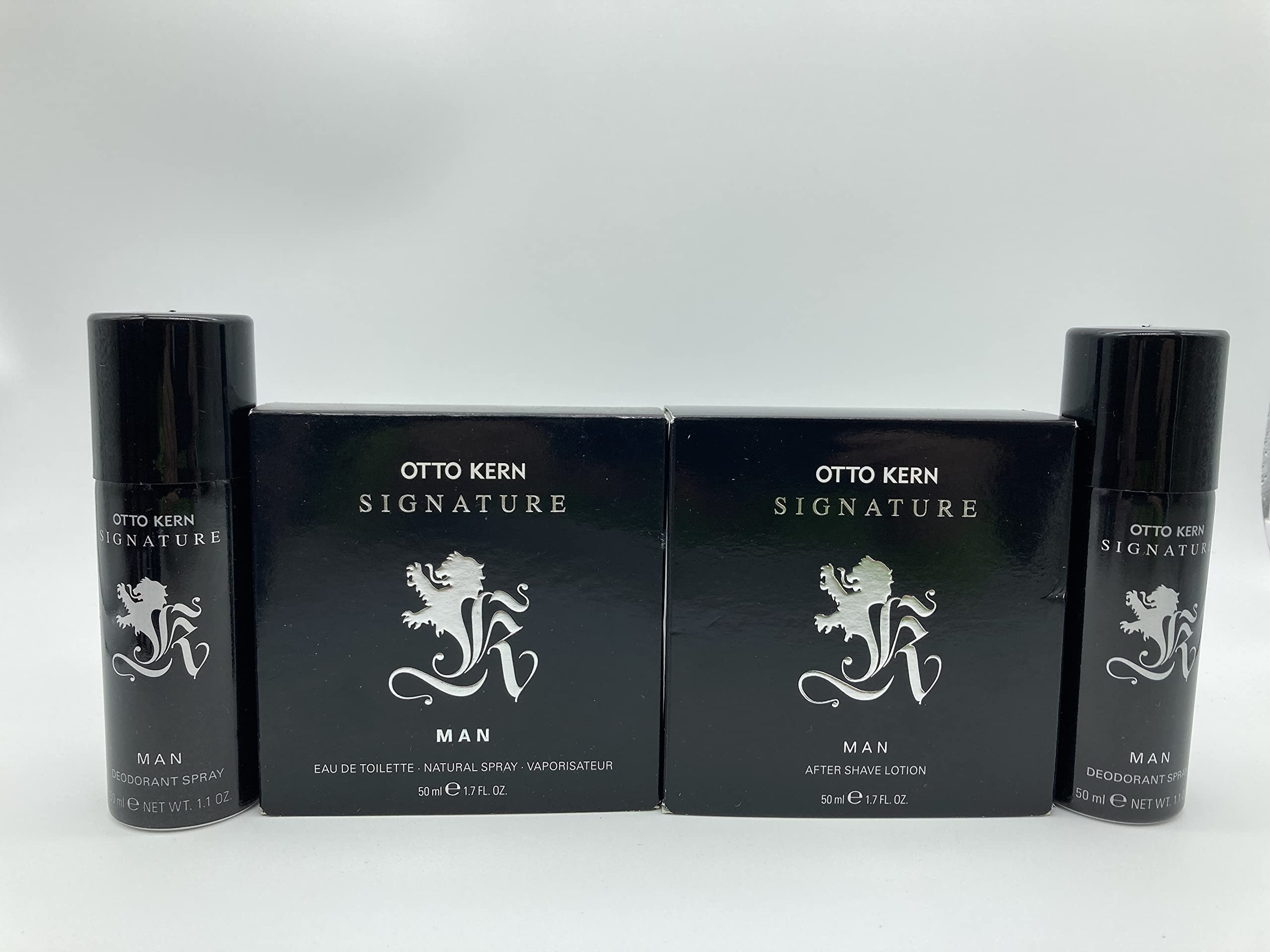 OTTO KERN SIGNATURE MAN 50 ml After Shave + 50 ml Eau de Toilette + 2 x Deo