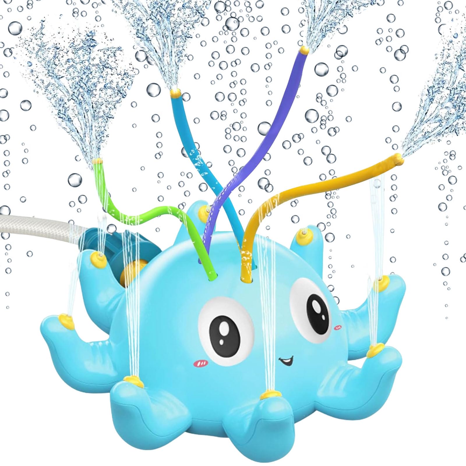 Juguete de Rociador, Juegos de Agua para Niños Exterior, Aspersor de Agua, Pulpo Juguete de Agua de Rociadores, Aspersor Juegos Agua Rociadores de Agua para CéSped, Jardín