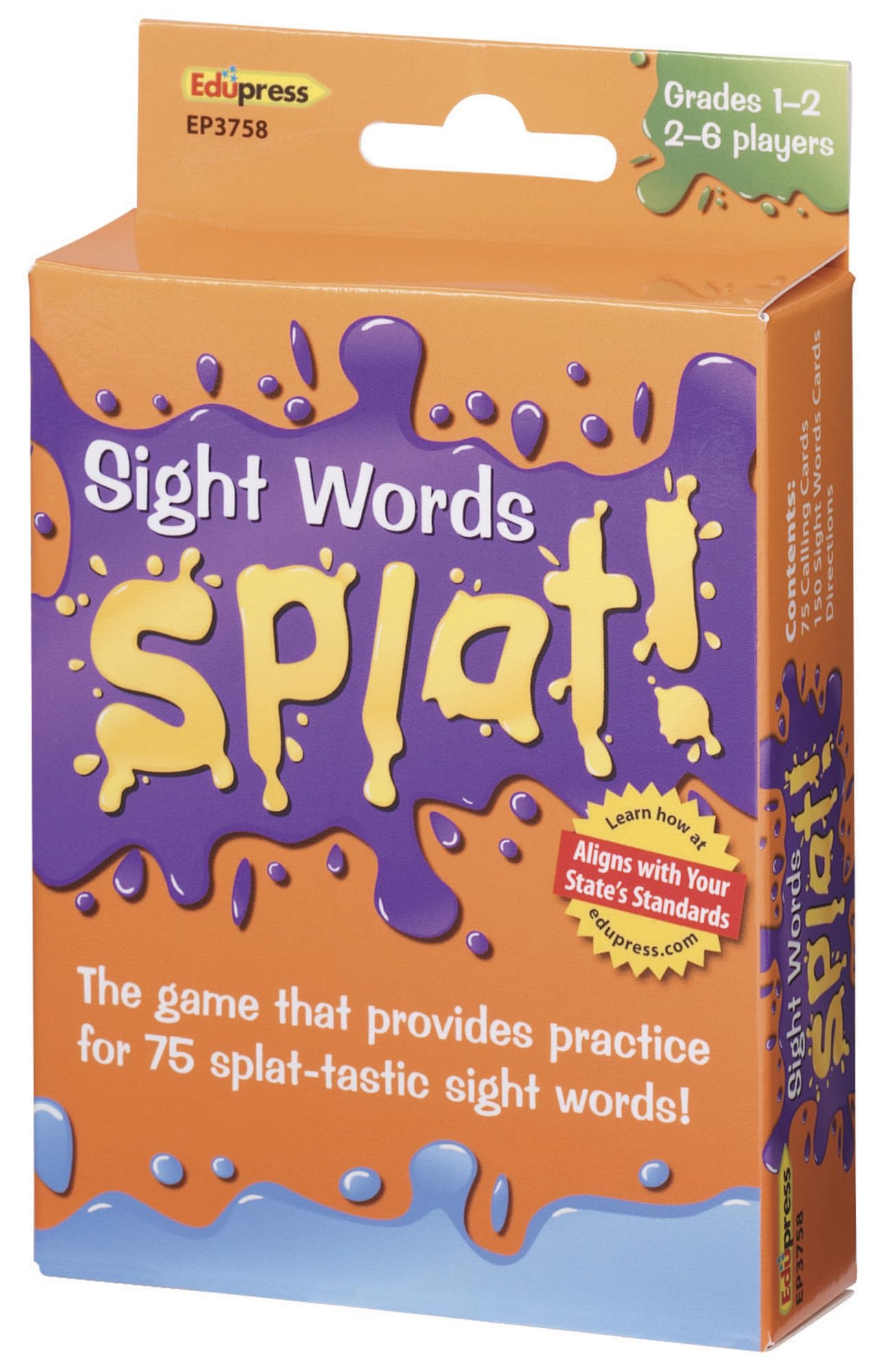 Edupress Teacher Created Resources Sight Word Splat! Game, Grades 1 to 2