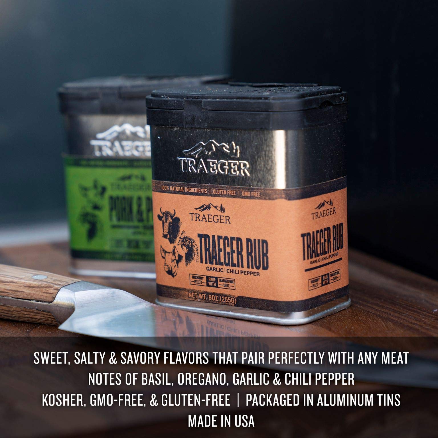 Amazon.com: Traeger Grills Pecan 100% All-Natural Wood Pellets for Smokers  and Pellet Grills, BBQ, Bake, Roast, and Grill, 20 lb. Bag & Grills SPC174  Rub with Garlic and Chili Pepper : Grocery