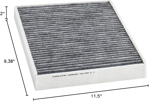 Miniatura 7 de Purolator C25840C PurolatorONE - Filtro de aire avanzado de cabina compatible con Volvo, Land Rover y Jaguar seleccionados