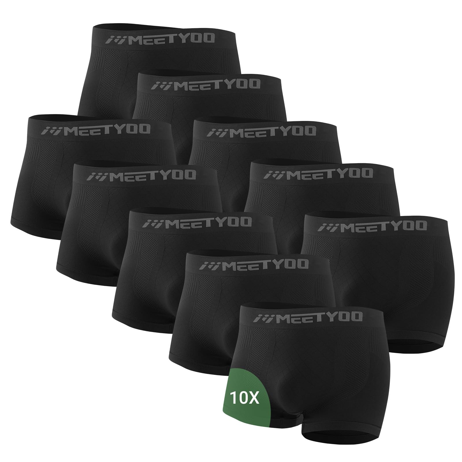 MEETYOO Kompressionshose Herren, Sport Leggings Atmungsaktiv Fitness Strumpfhosen Funktionswäsche Pants Unterhose Lang für Laufen Wandern Radfahren