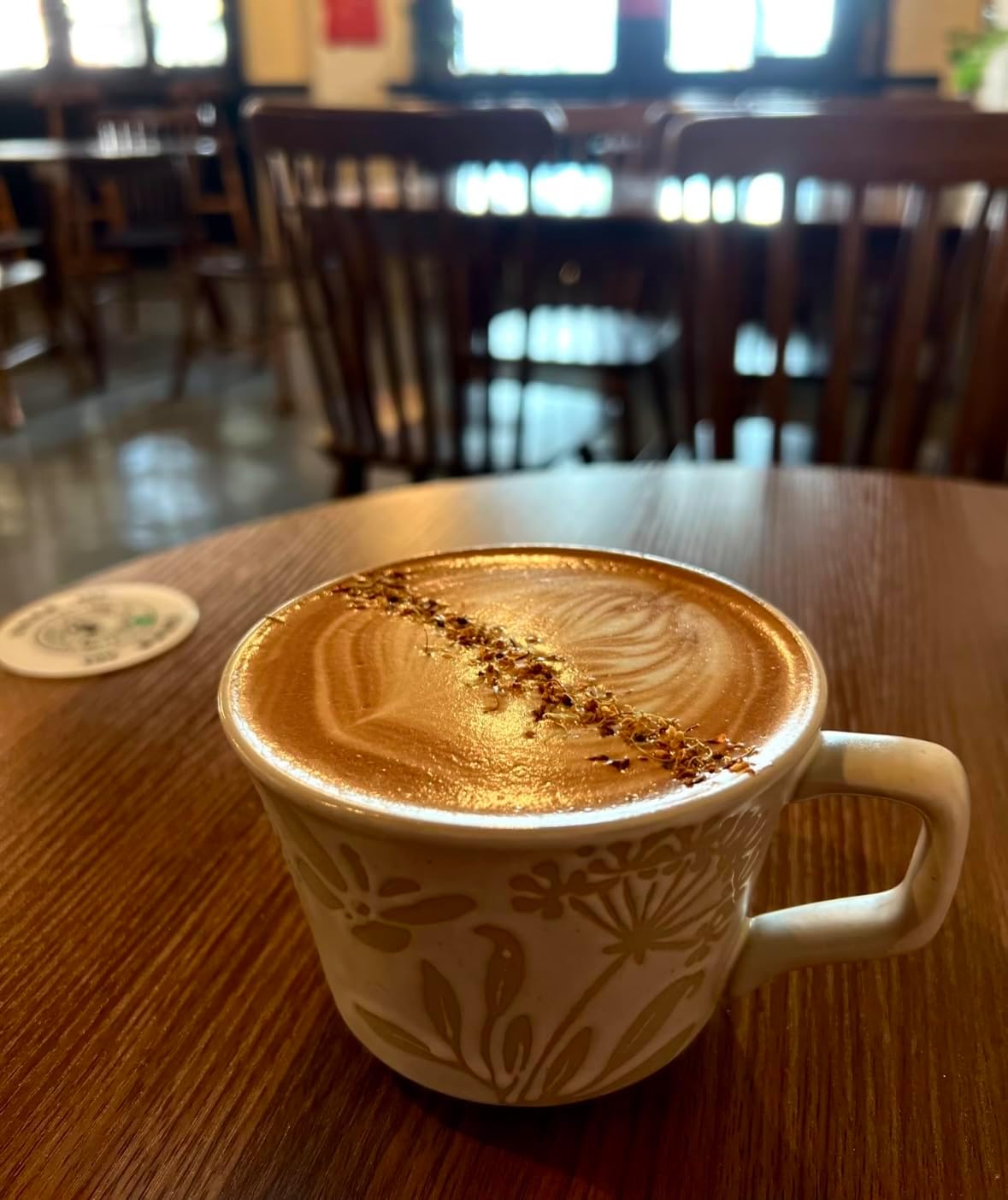 Handmade Ceramic Vintage Coffee Cup, 12oz Porcelain Mug 1 pc, Novelty Coffee Mugs Stoneware, Dishwasher & Microwave Safe, Cup for Coffee, Tea, Hot Chocolate, Housewarming Gifts for Women Men - Image 8