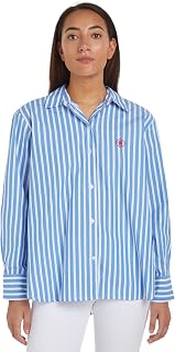 Tommy Hilfiger Koszule codzienne Kobiety Smd Stripe Easy Fit Ls Koszula