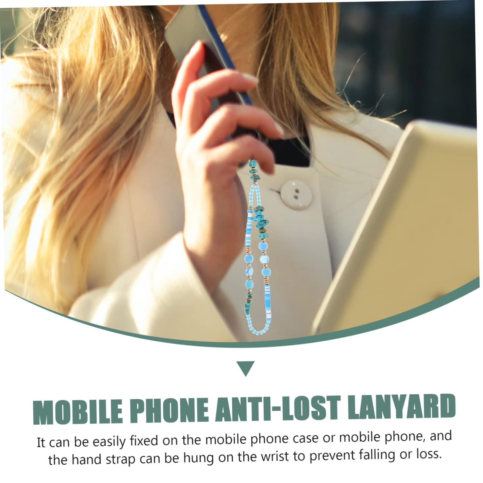 NUOBESTY Lanyard Para Teléfono Correa Decorativa Para Colgar Accesorios De Teléfono Para Evitar Pérdidas