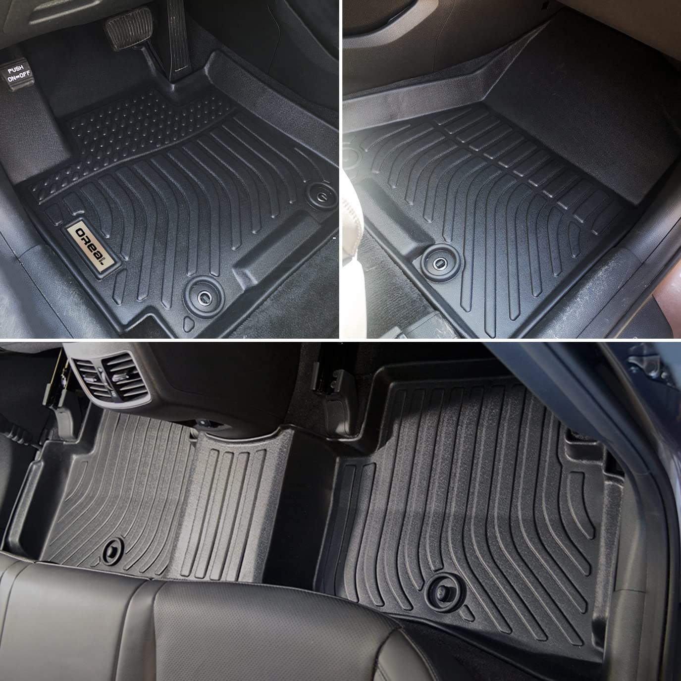 orealtrend Car Floor Mats Compatible with Hyundai Tucson 2016 2017 2018 Floor Liners Heavy Duty All Weather Guard — view 2