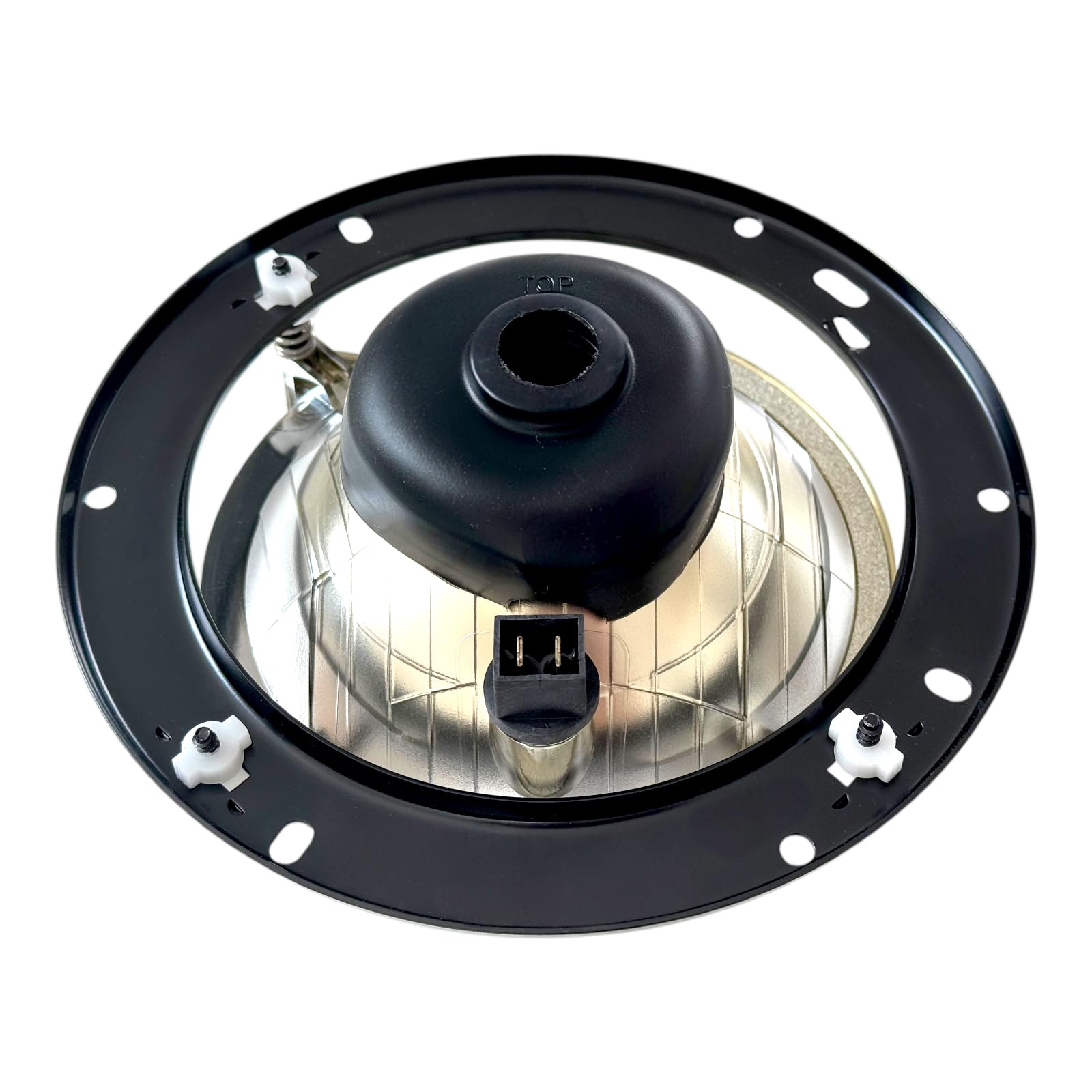 2 faros H4 redondos de posición para tractor Deutz DX, 07, Agrocompact, Agroprima, Agrostar, Agroxtra E20 con bombillas de 12 V