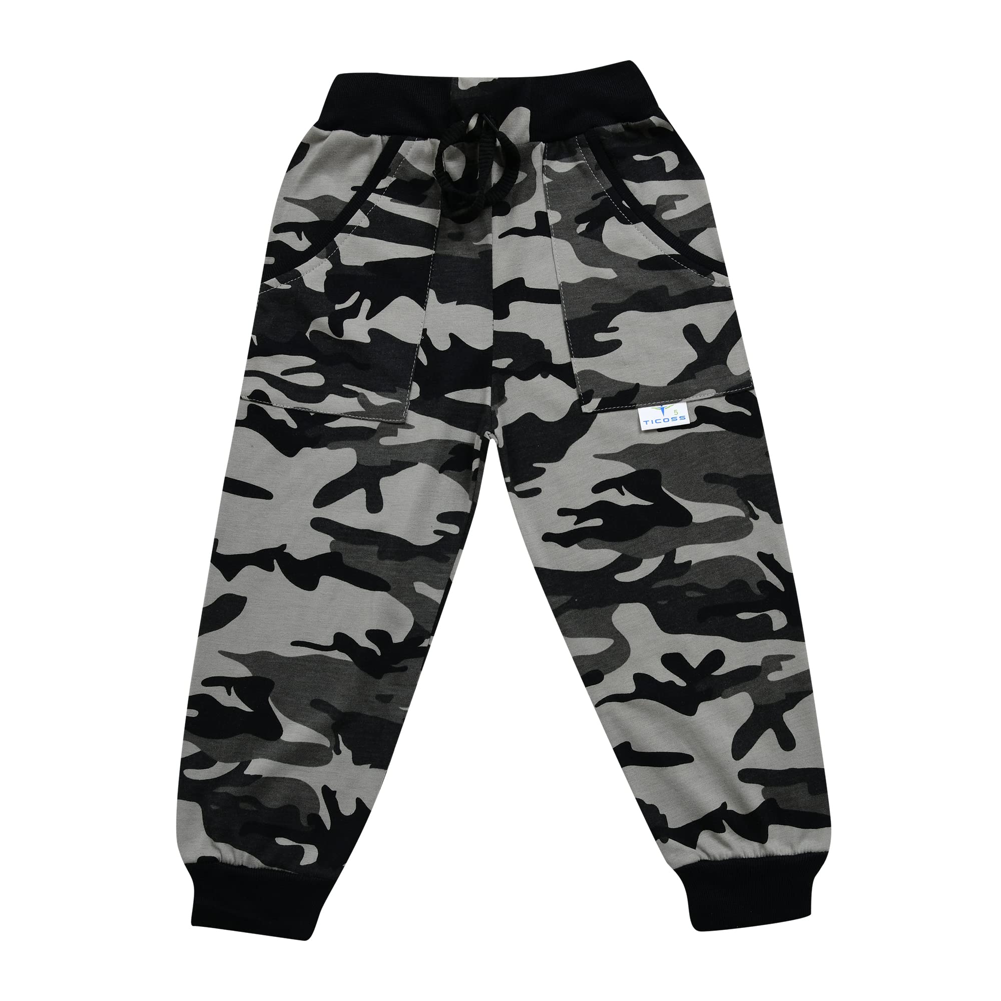 ATLANS Kids Boys and Girls Super Soft Cotton Track Pants Camouflage Pants for Boys Track Pants for Boys Lower Pants for Boys