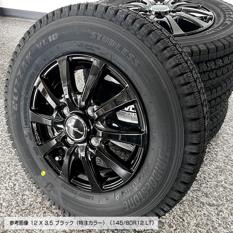 Amazon | ブリヂストン ブリザック VL10 145/80R12 LT ユーロスピード 