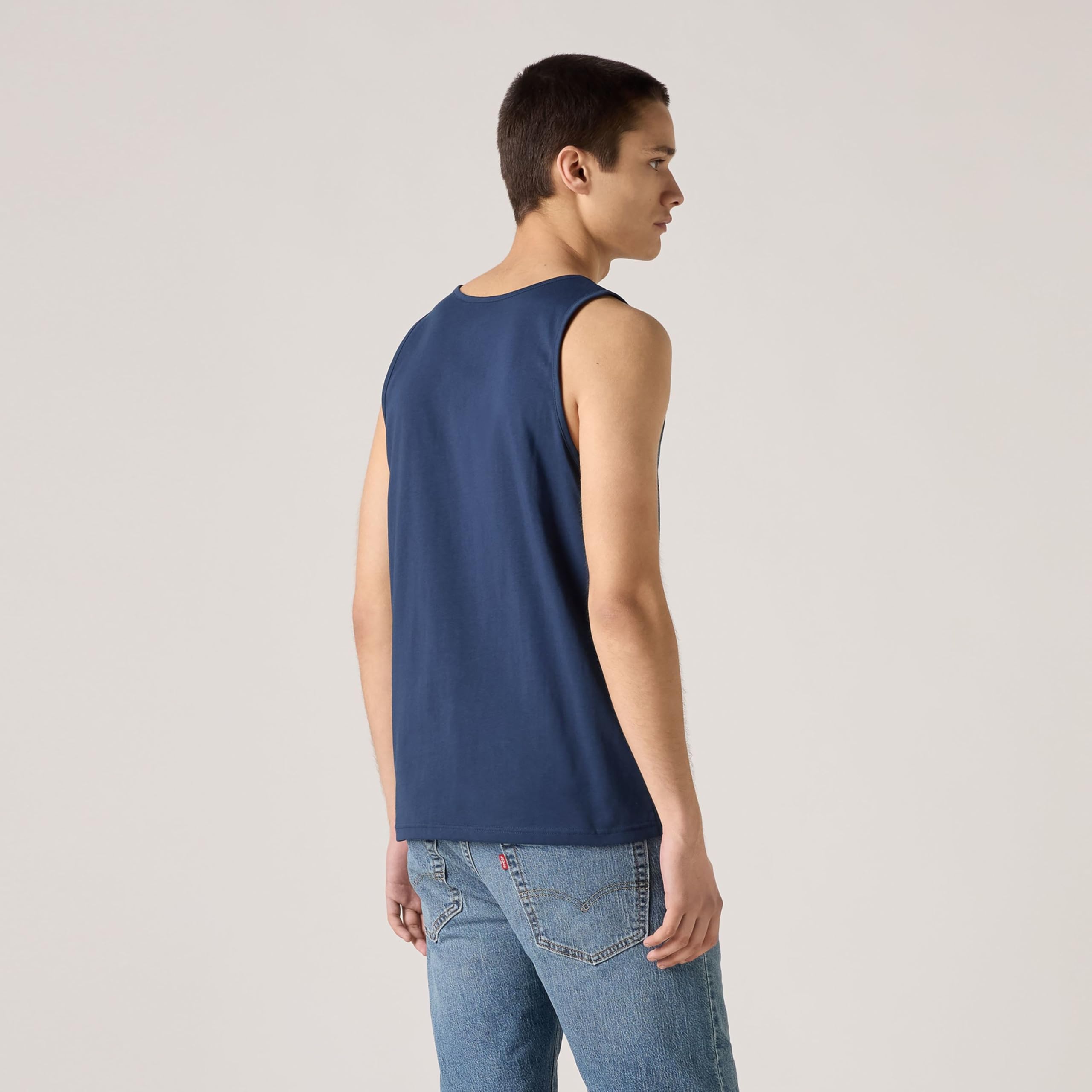 Levi's Lse_housemark Tank T-Shirt, granatowa marynarka, S męska