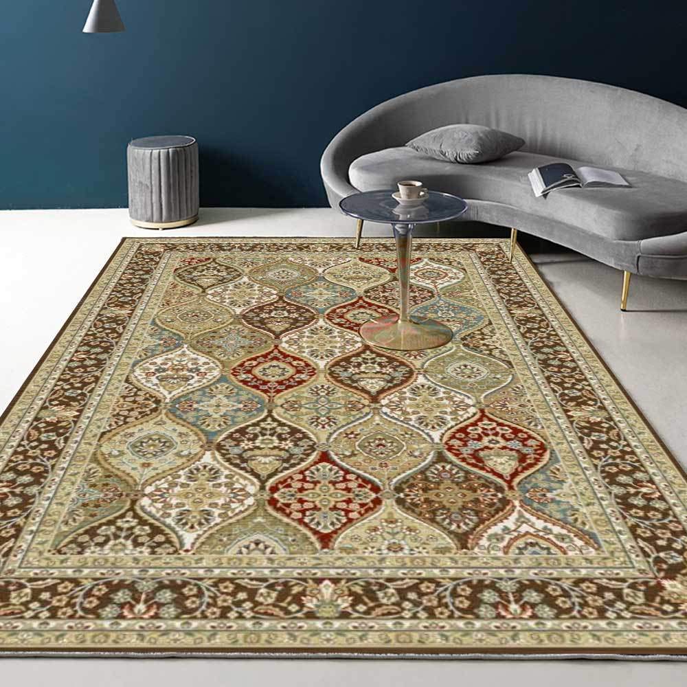 Tappeti Salotto Grandi Rettangolare 140 X 200 CM Geometria della linea