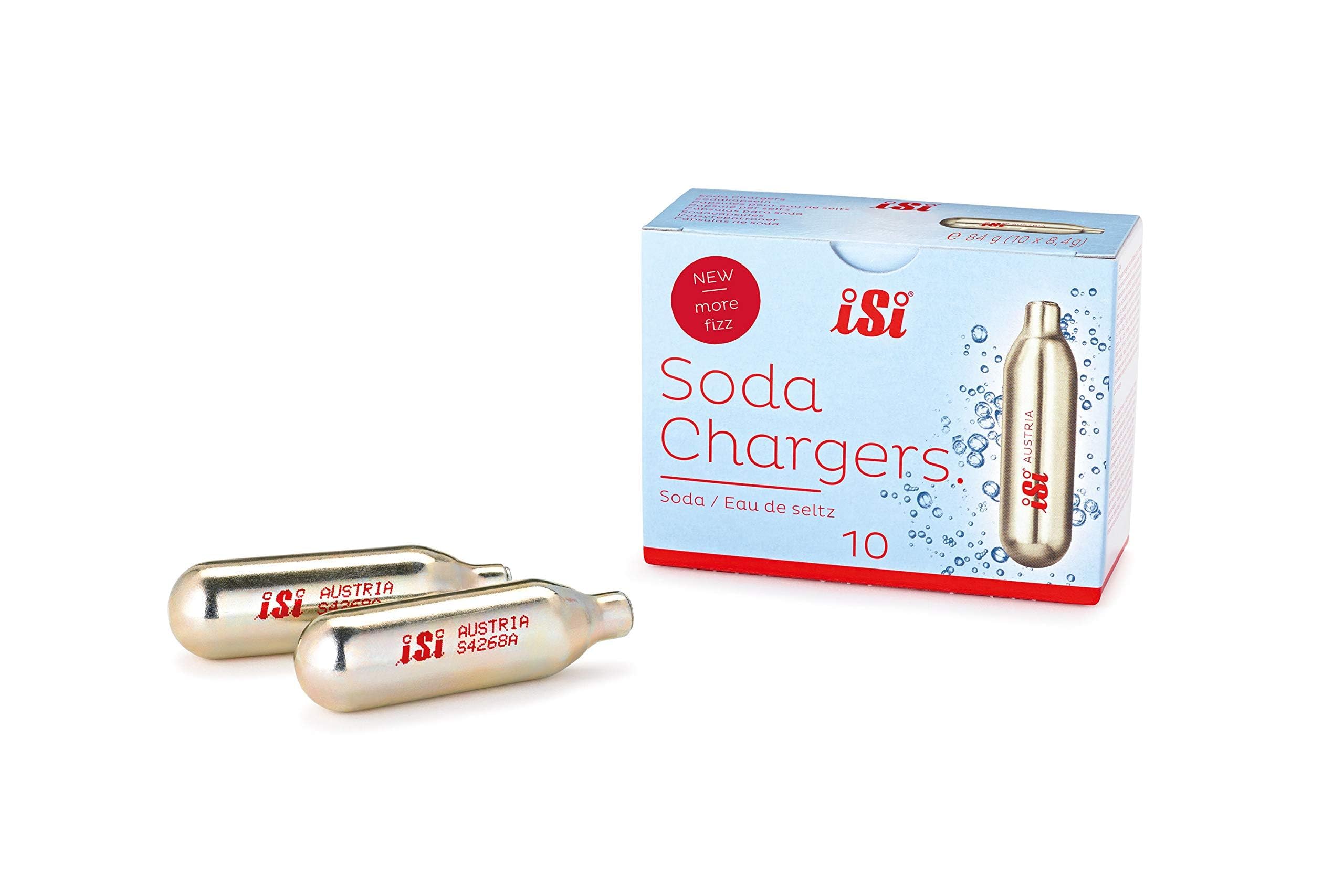 iSi Soda chargers - 4 packs of 10