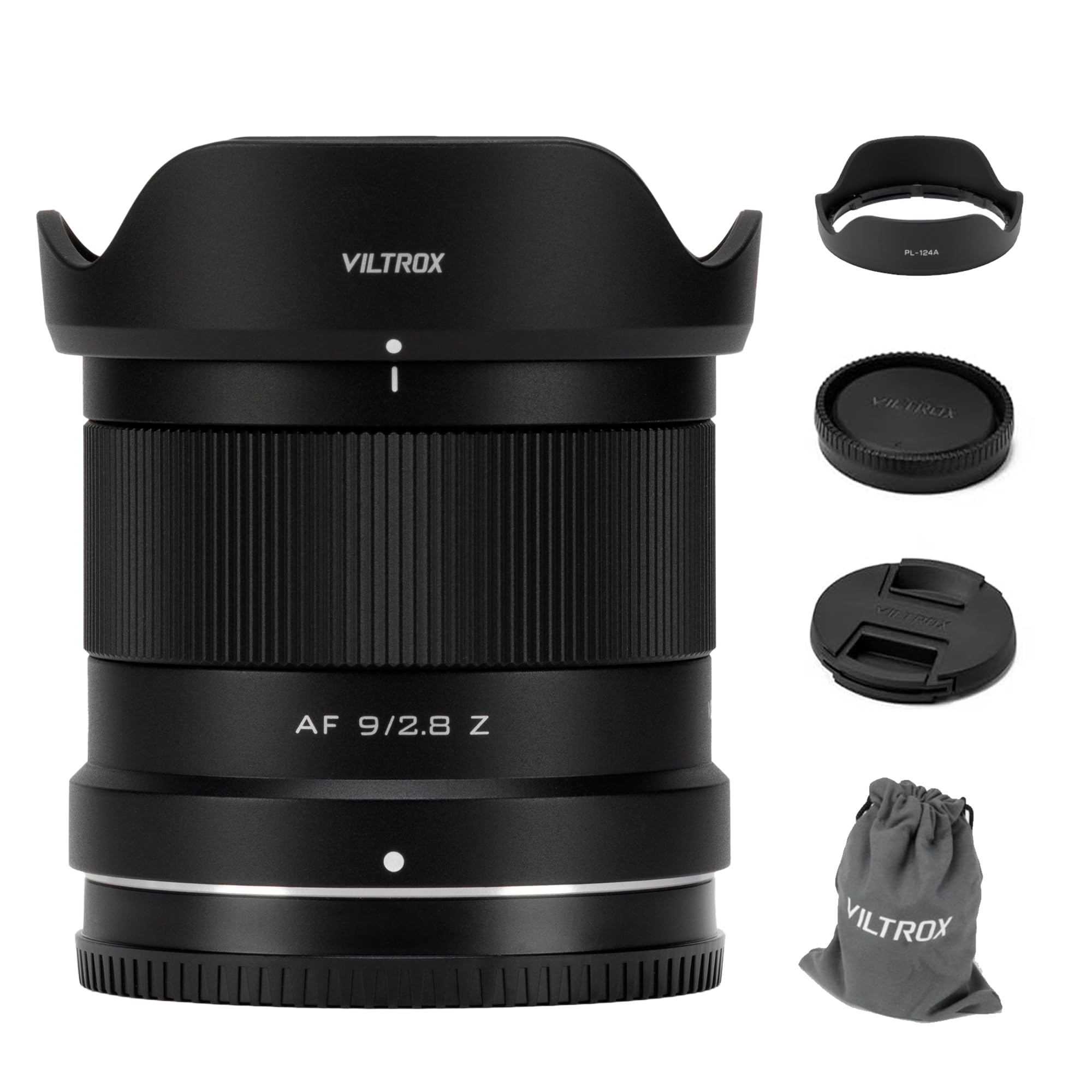 VILTROX AF 9mm F2.8 Z-Mount lens attached to a Nikon Z camera