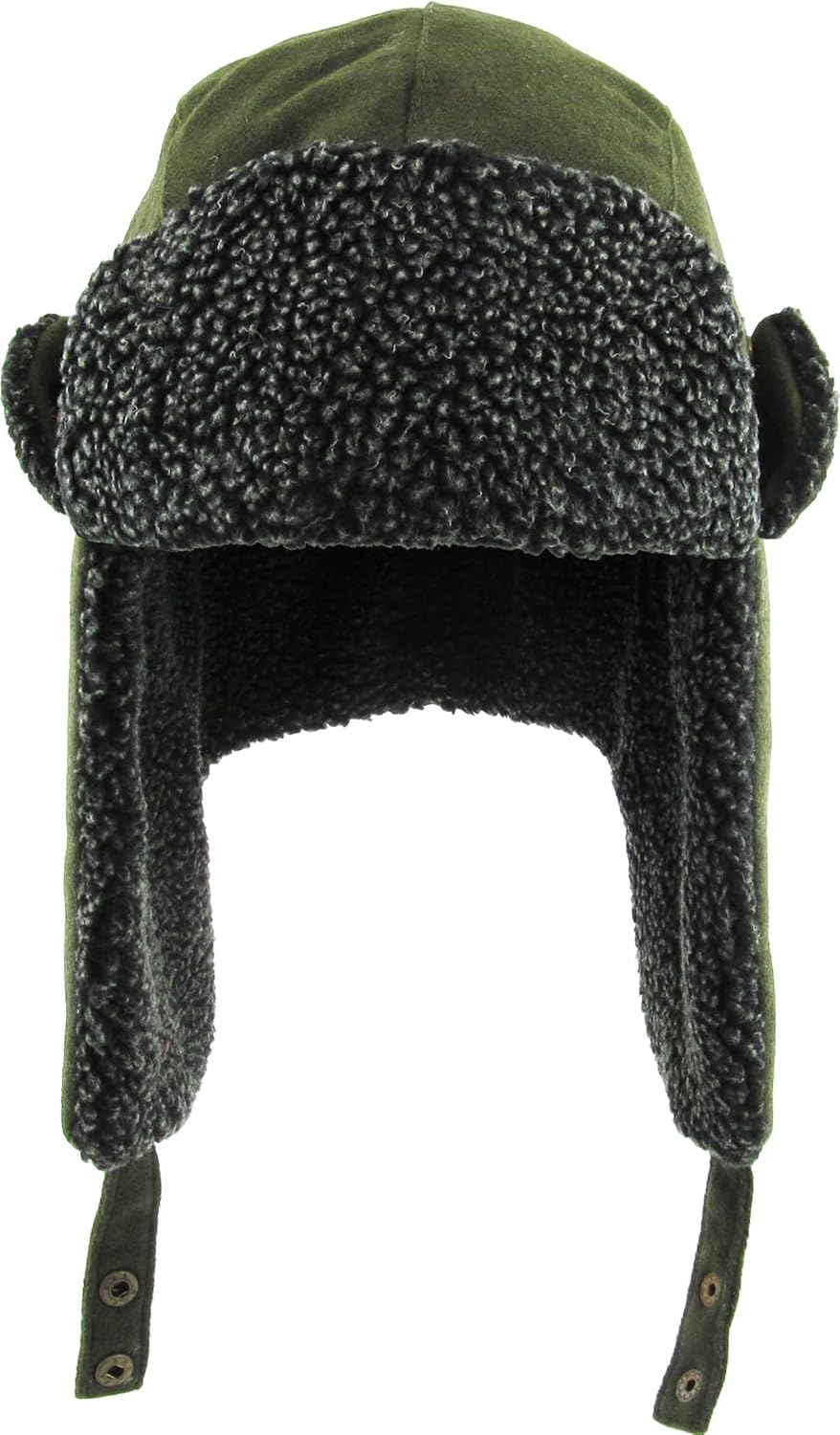 Wool Blend Aviator Trapper hat Trooper Ear Flaps Ushanka Eskimo Russian Warm Winter Cold… - Image 2