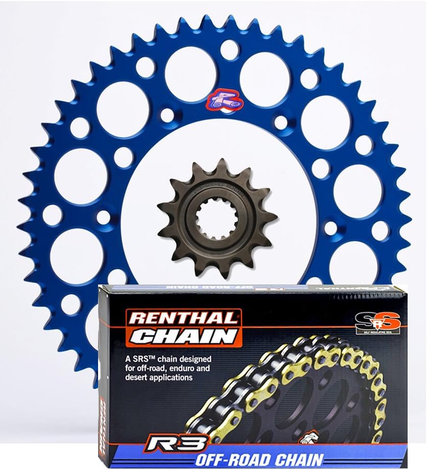 Renthal Grooved Front & Ultralight Rear Sprockets & R3 O