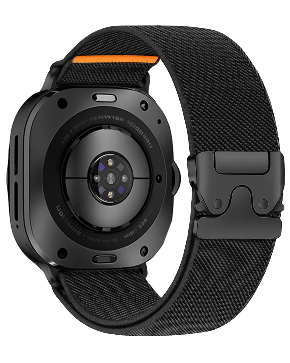 Elastic Band Compatible with Samsung Galaxy Watch Ultra 47mm/Ultra 2 (2024/2025) Bands, Soft Stretchy Nylon Sport Adjustable Strap for Samsung Ultra