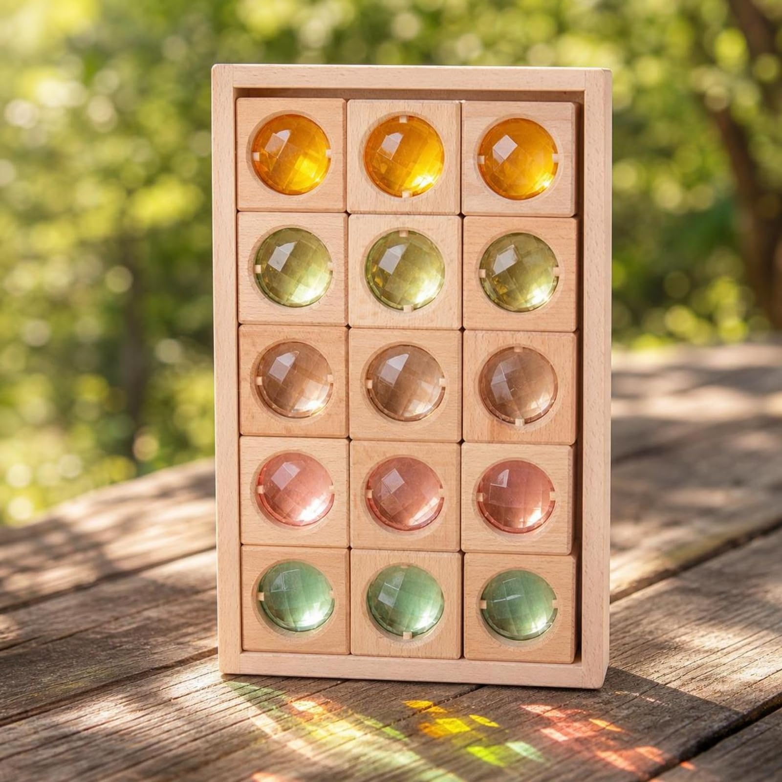 15 Piezas Bloque con Piedras Preciosas