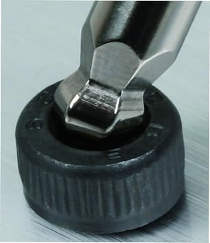 Beta 96TBP 2.5mm Metric Ball End T-Handle Hex Key Allen Wrench | Made in Italy|Ergonomic Allen Wrench with Dual Hex Tips | Lanyard Tether Ready Hole | Steel Bar Molded Through the Handle
