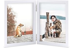 Live Your Memories with This Exquisite Wooden Hinged Photo Frame