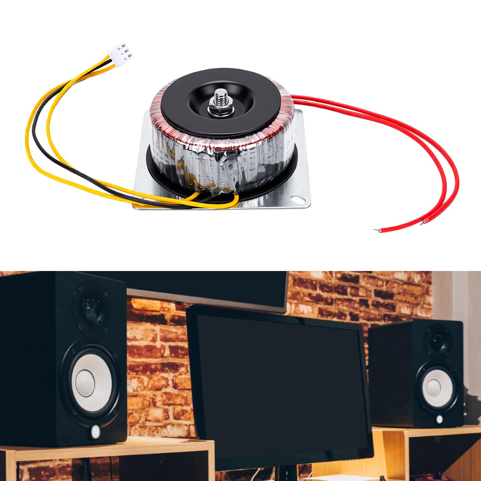 Transformator Toroidalny Dual 12V do HiFi, Podwójne Uzwojenie