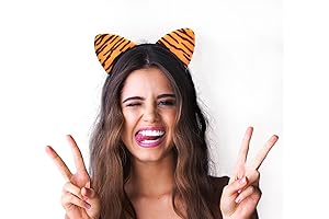 Adorable Tiger Ear Headband: A Purrfect Accessory for Festive Occasions