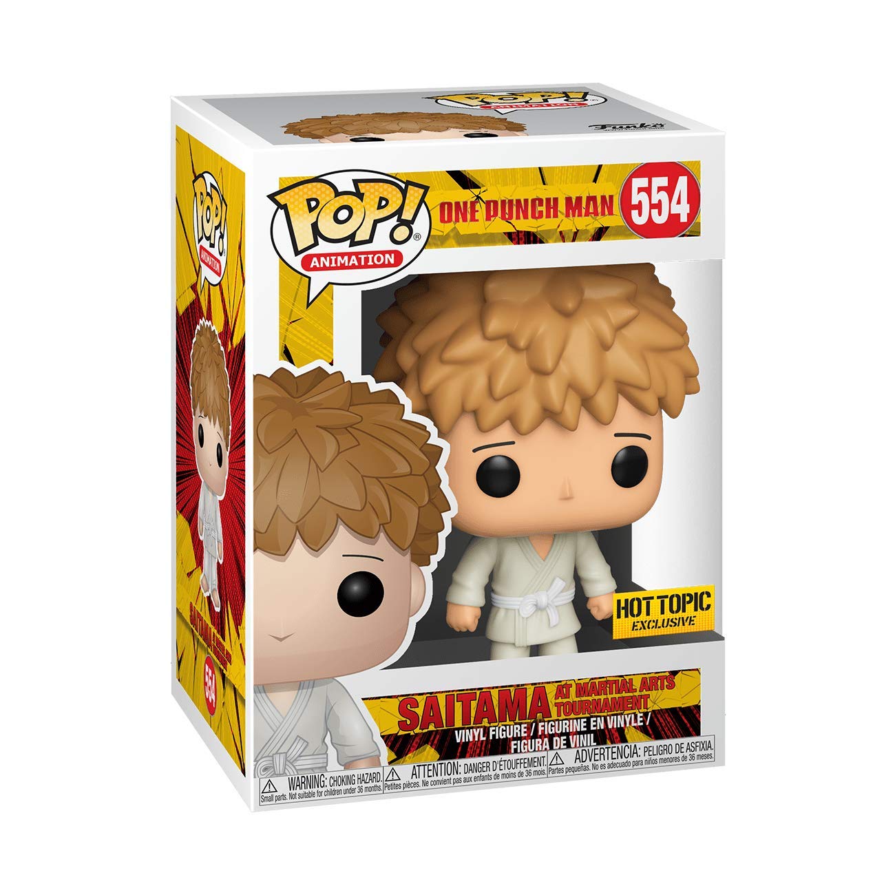 Pop! One Punch Man Saitama at Martial Arts Tournament Exclusive #554