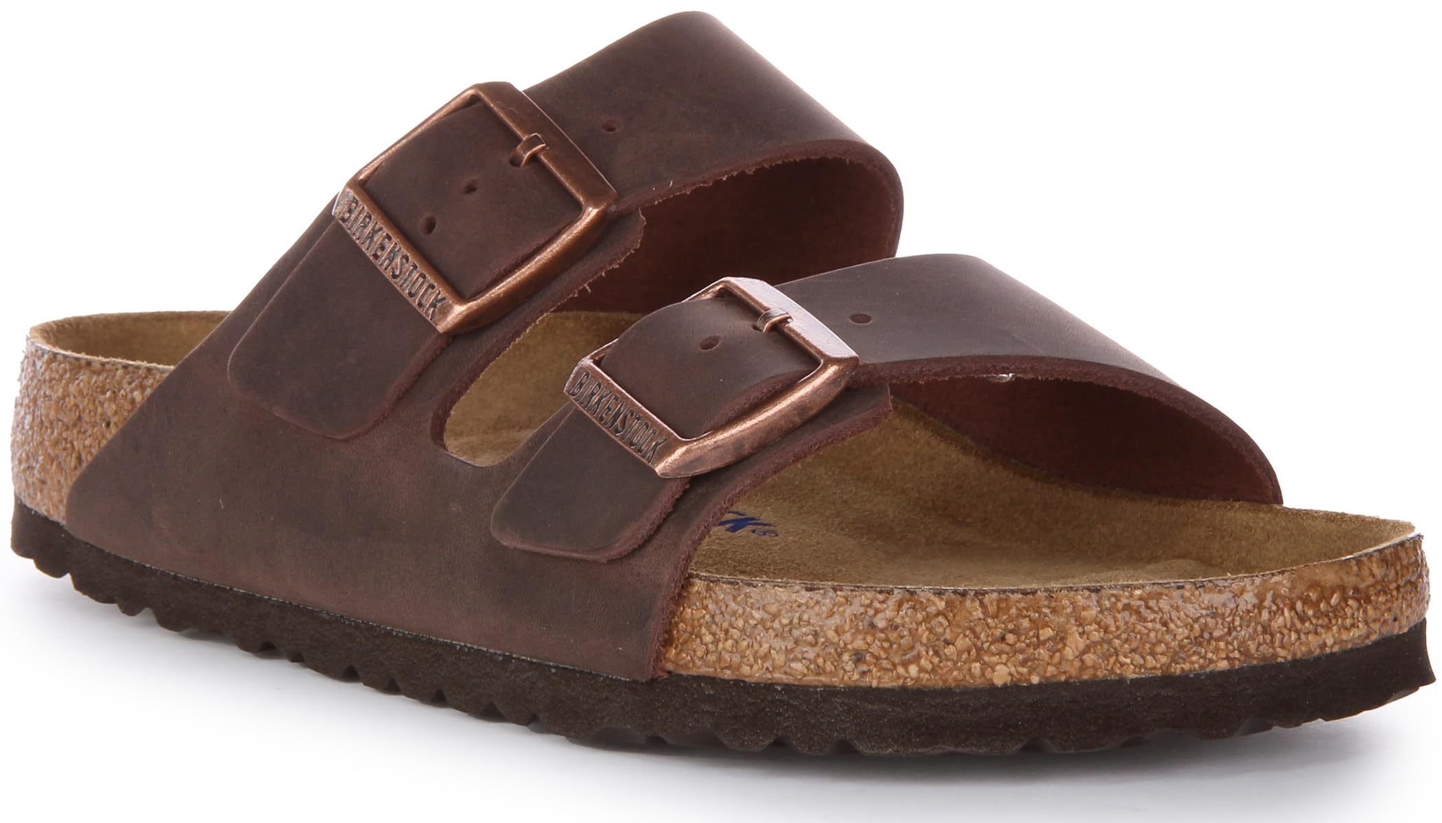 Birkenstock Arizona Sfb, Men’s Open Toe Sandals, Brown (Habana Habana), 5.5 UK (39 EU)