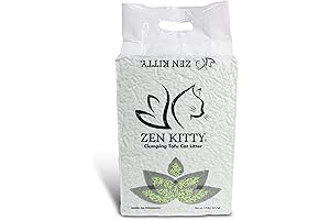 ZenKitty Clumping Tofu Cat Litter: Your Feline's Odorless, Eco-Friendly Potty Heaven