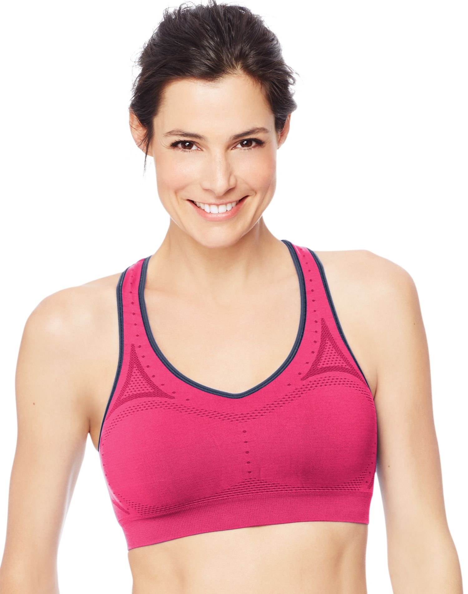 HanesWomen's Seamless Racerback Sports Bra