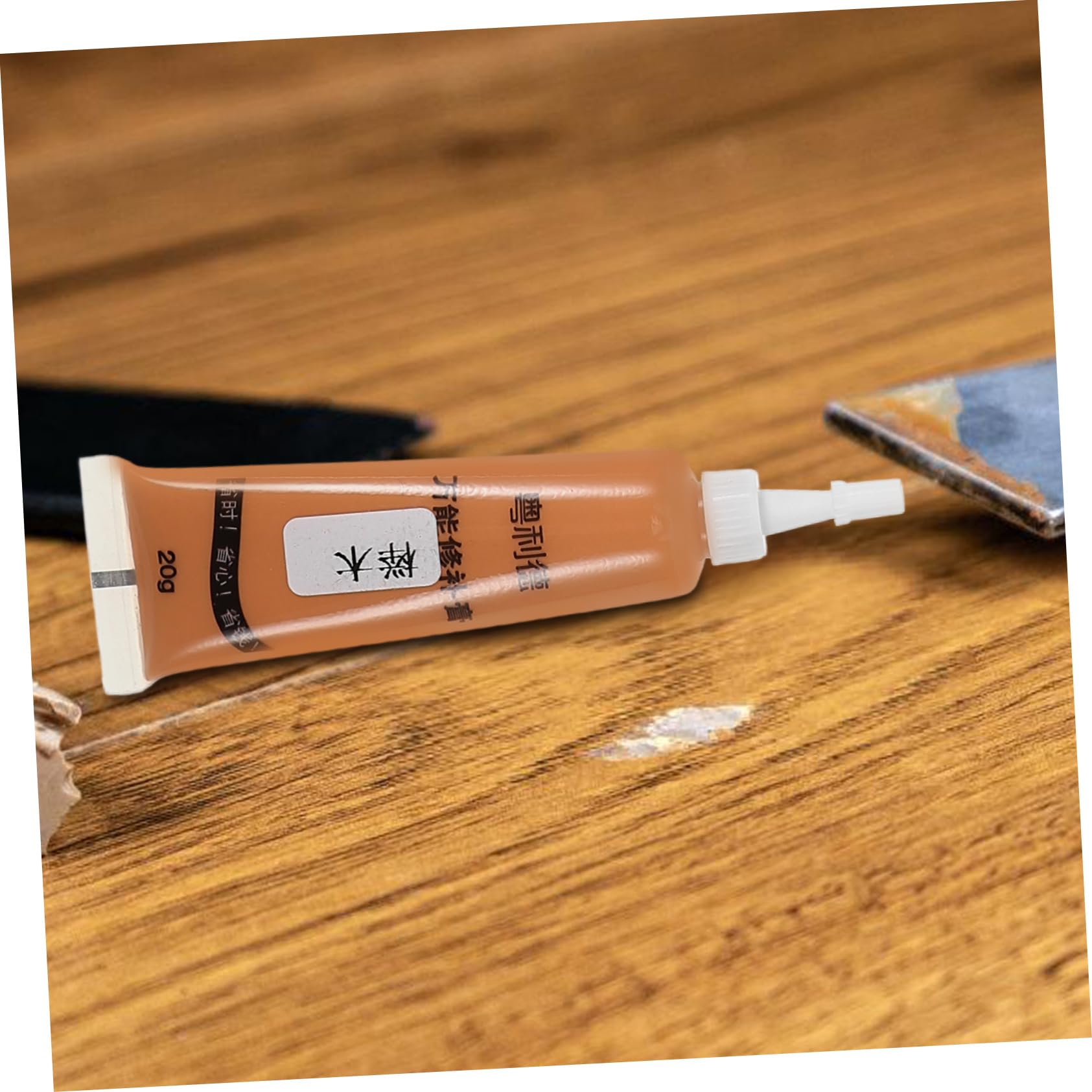 Angoily 6Pcs Furniture Scratch Cover Paste Wood Filler Paste for Repair of Scratches Dents and Surfaces Multi for Cherry Beech