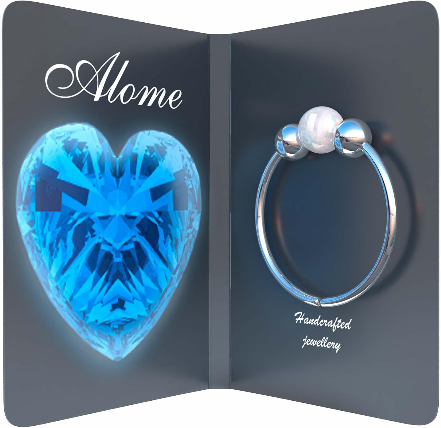 Silver Helix Earring - White Opal Thin Tiny 20 Gauge 8mm Cartilage Hoop - 925 Sterling Silver Helix Piercing Earrings For Women - Image 7