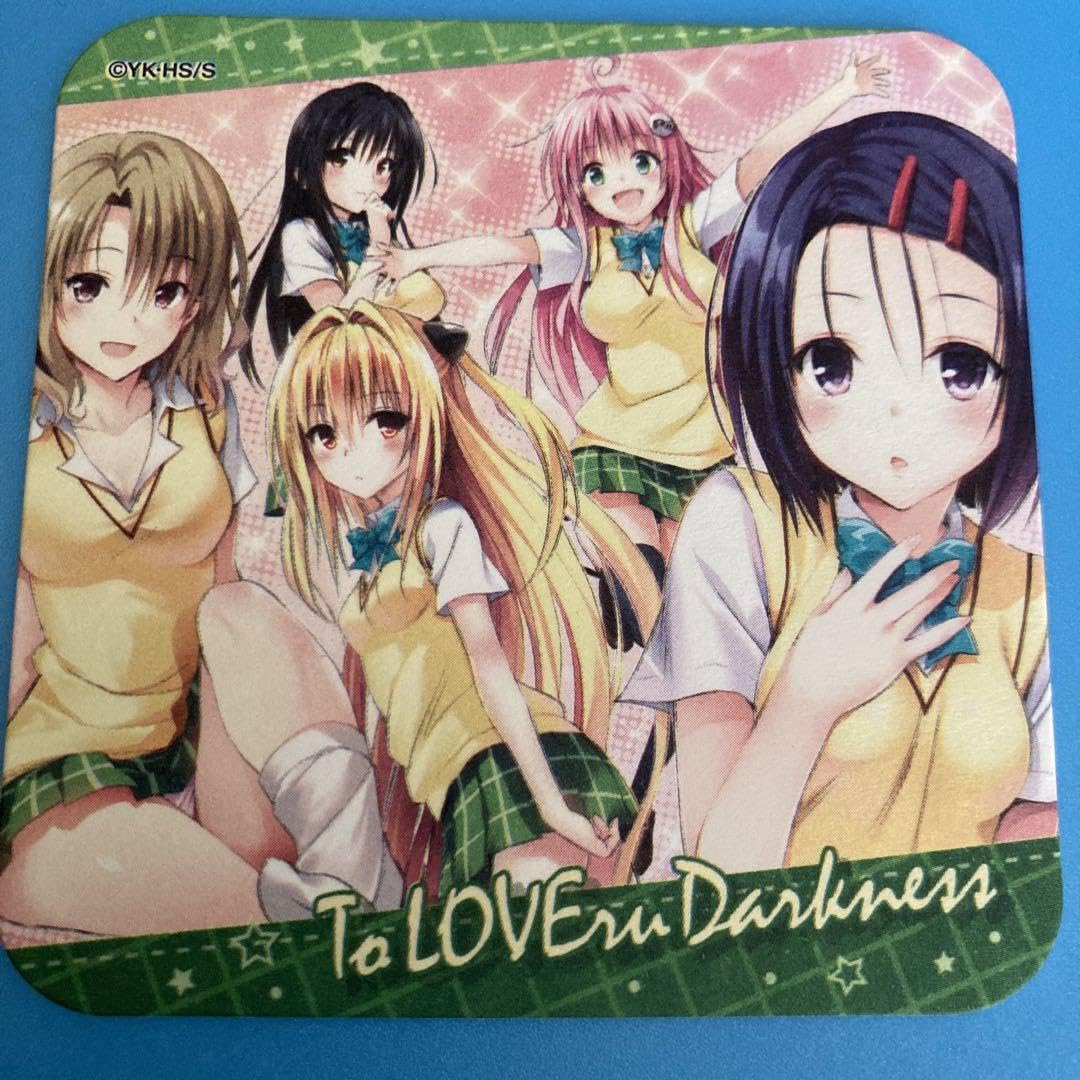 Amazon.co.jp: ToLOVEるダークネス コースター 集合絵 : ホビー