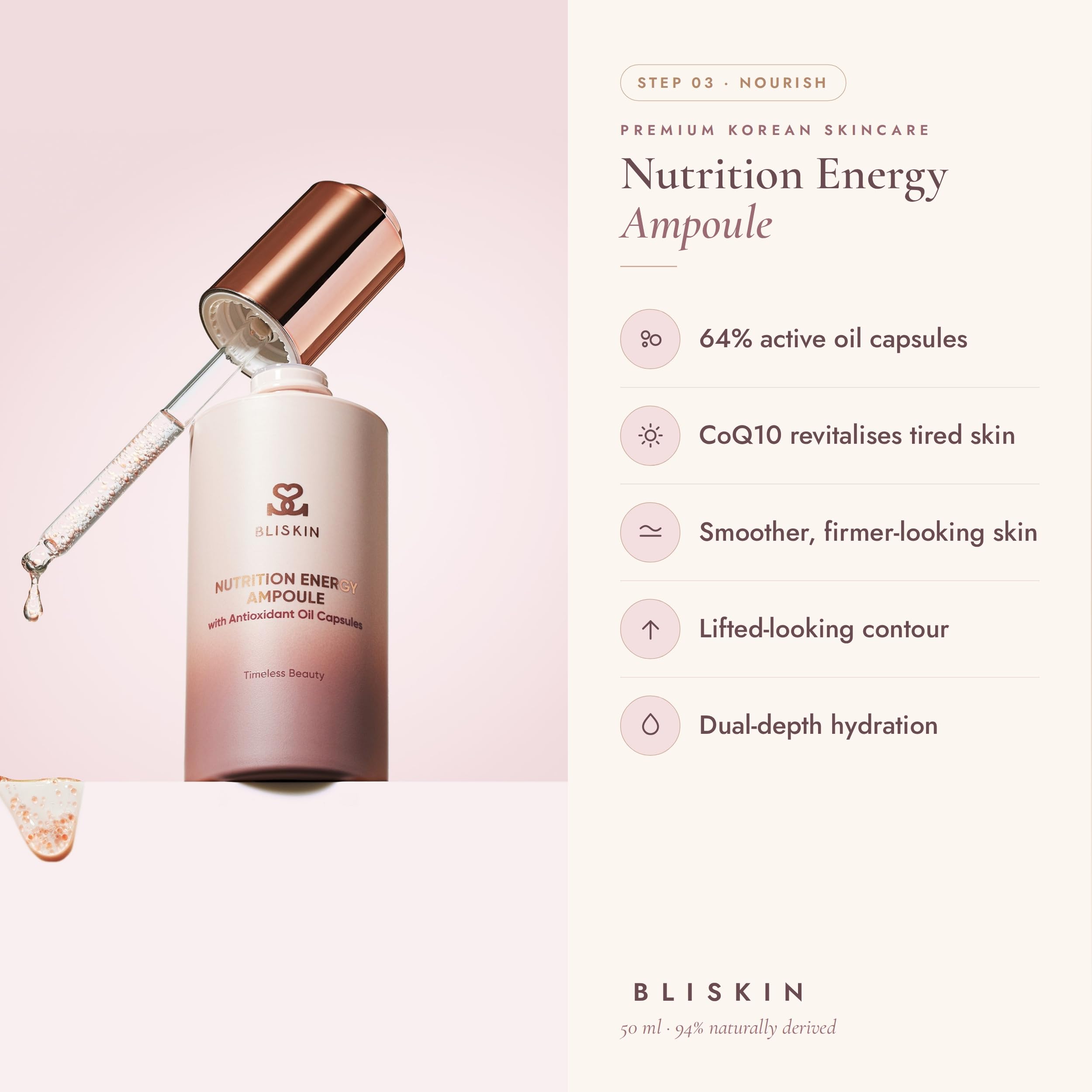Nutrition Energy Ampułka z przeciwutleniającymi kapsułkami olejowymi