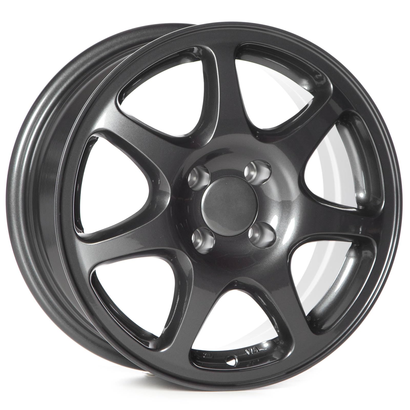 Circuit Performance CP42 15x7 Gloss Gun Metal 4x100 +35mm Wheels USDM ITR Integra Type R Style