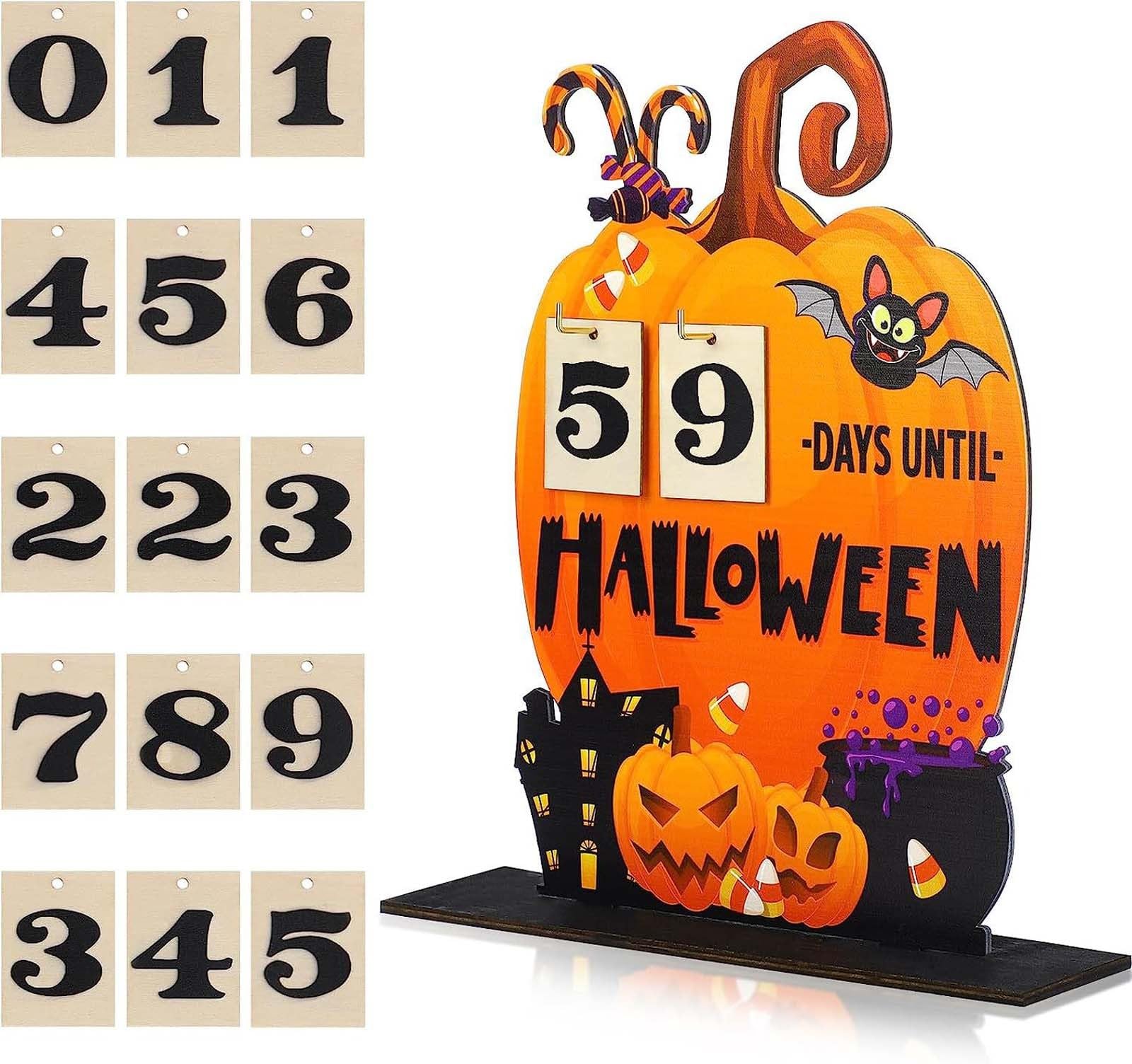 amazon-com-halloween-advent-countdown-calendar-wooden-countdown-to-halloween-calendar-countdown-sign-halloween-home-decor-holiday-ornament-desk-decoration-gift-b-home-kitchen