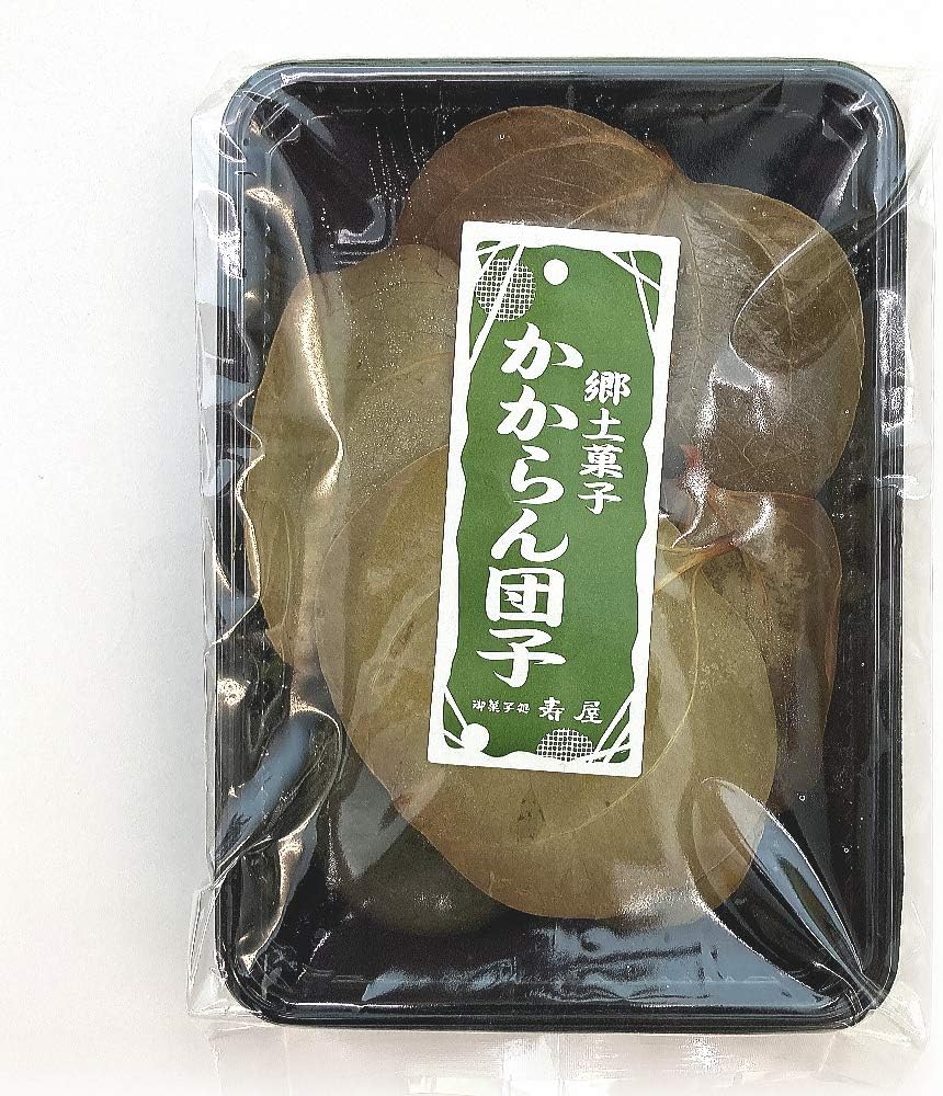 Amazon 寿屋 かからん団子 4個セット（小豆2個・よもぎ2個） 鹿児島の郷土菓子 さつま十八番 団子 通販