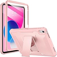 Vista 9 de Funda Soke para iPad (A16) de 11ª Generación de 11 pulgadas 2025, iPad de 10ª Generación de 10.9 pulgadas 2022, con protector de pantalla Azul