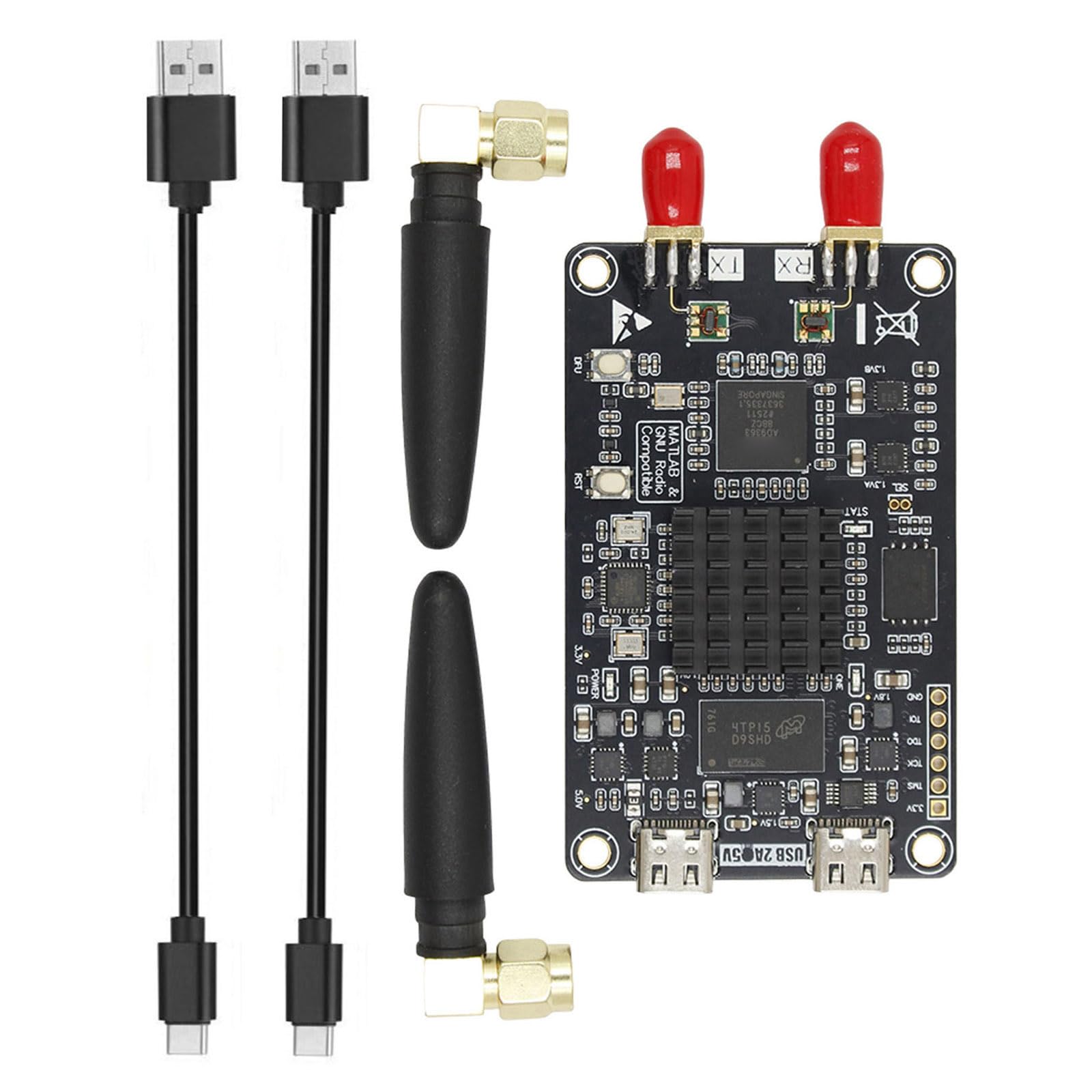 Placa de Desarrollo de Radio definida por Software con interfaces