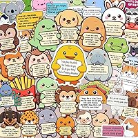 50 pegatinas divertidas de memes, animales humorísticos