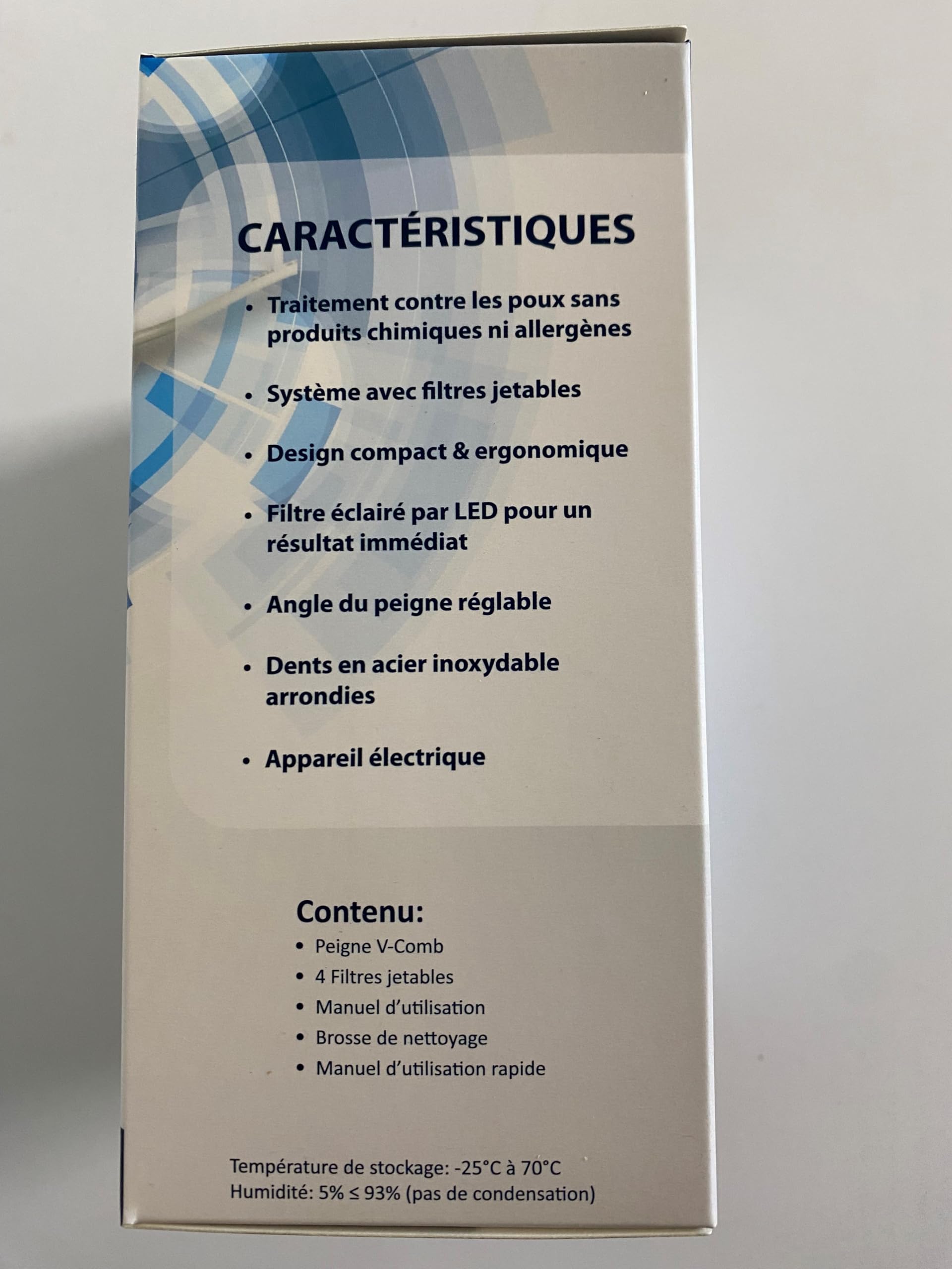 Licetec électrique Peigne à Poux - sans produits chimiques ( avec 4 filtres inclus) | Sans Produits Chimiques, 4 Filtres Inclus