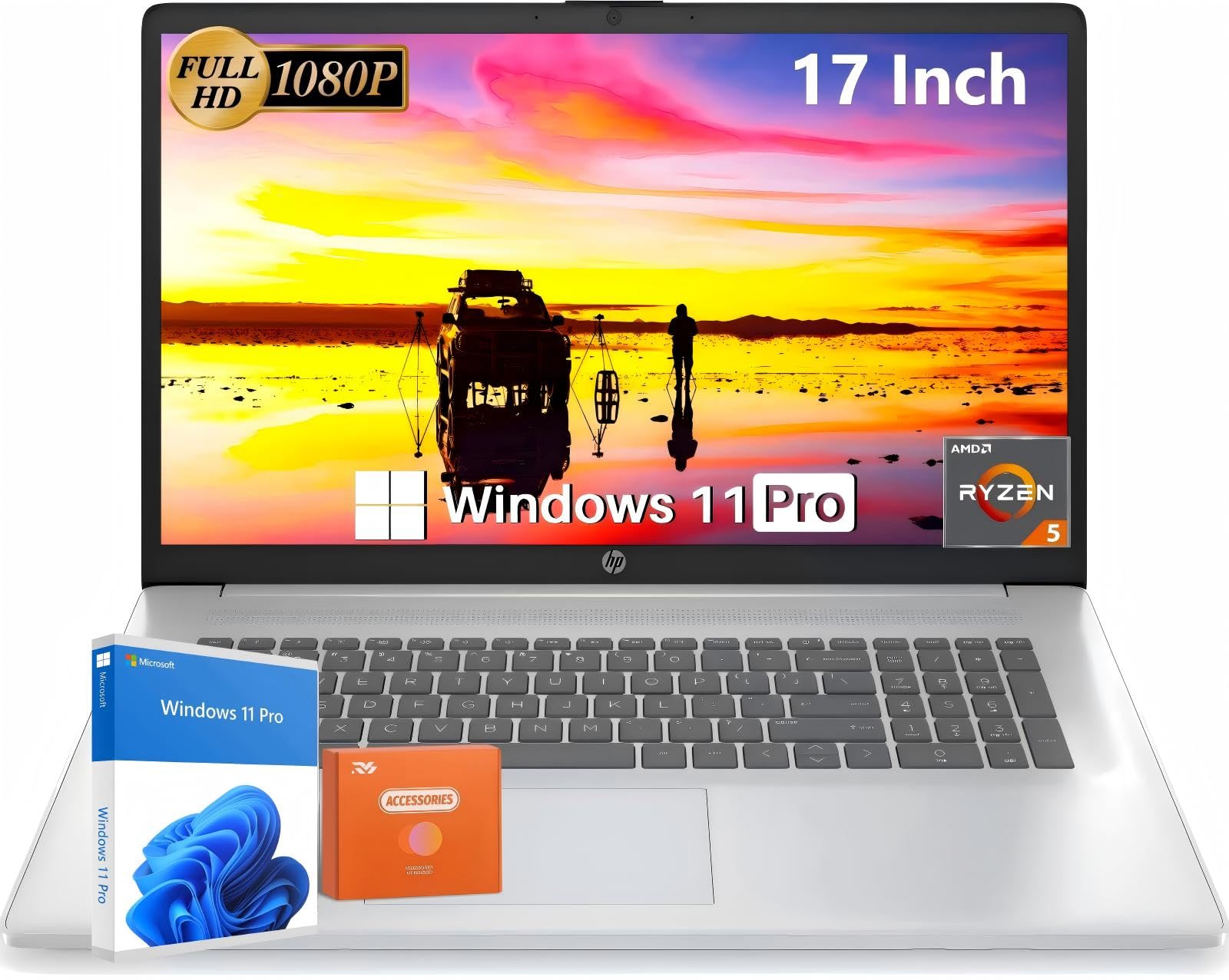 Amazon.co.jp: HP 17インチノートパソコン、Office Pro生涯ライセンス 