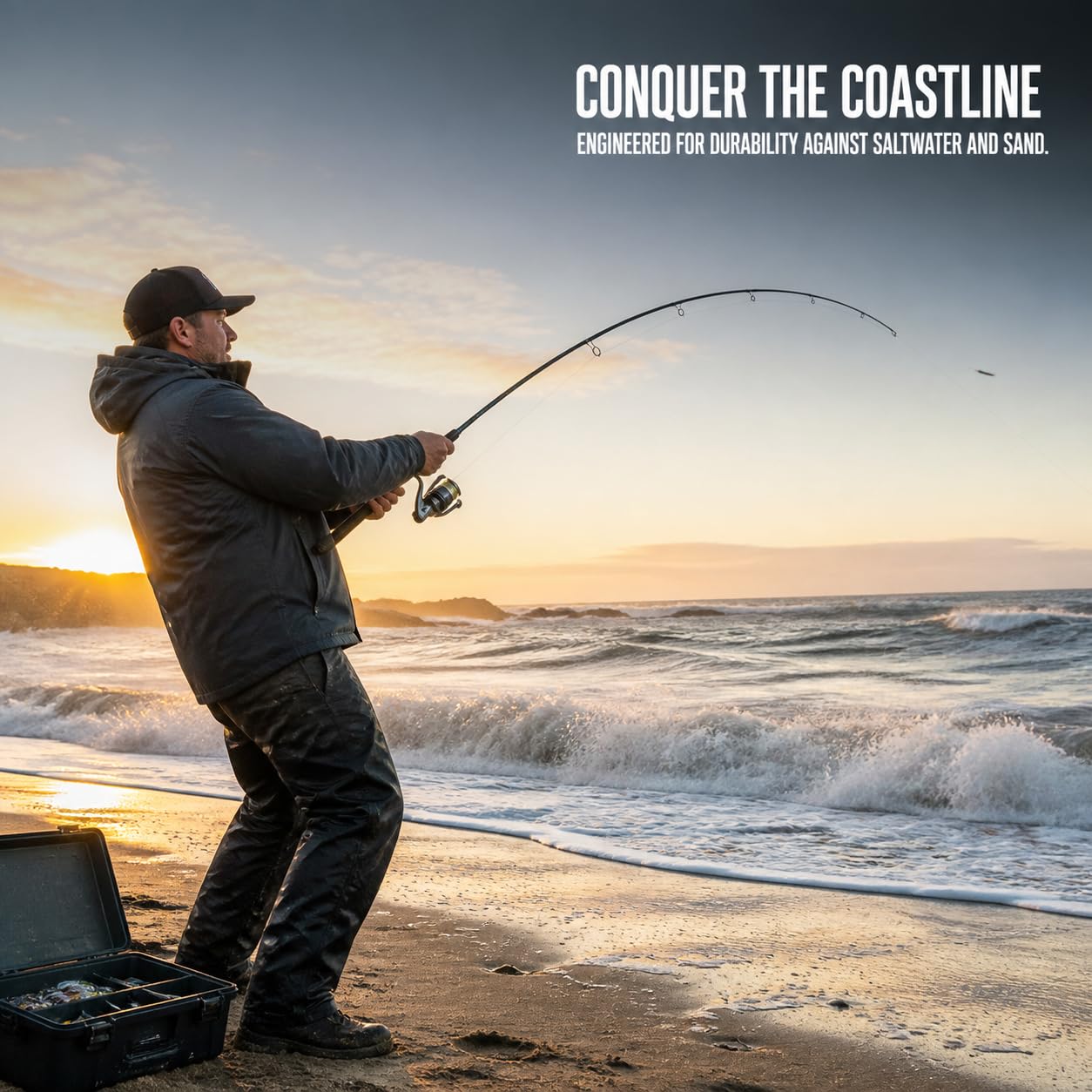 Punta Canna da Pesca Lure Rod | composito fibra di carbonio, metallo, azione rigida, resistente usura, dissipazione calore, composite