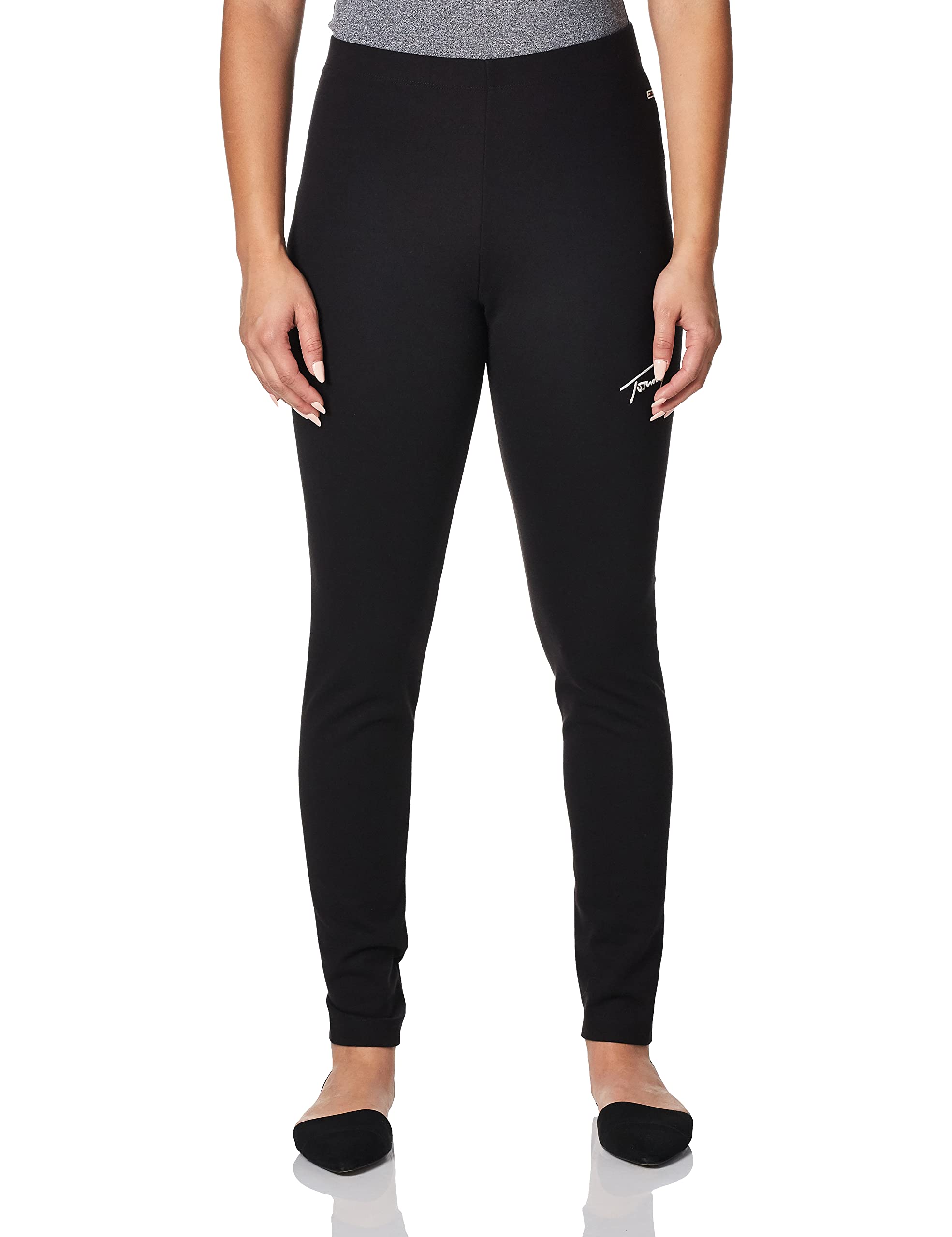 Tommy Hilfiger - Tjw Tommy Signature Legging Dw0dw13758, Leggings Donna