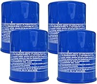 Kvjicdo 4-Pack Oil Filter for Honda GX610 GX620 GX660 GX630 GX670 GX690 GXV340 GXV390 Engines - Replaces 15400-PLM-A02