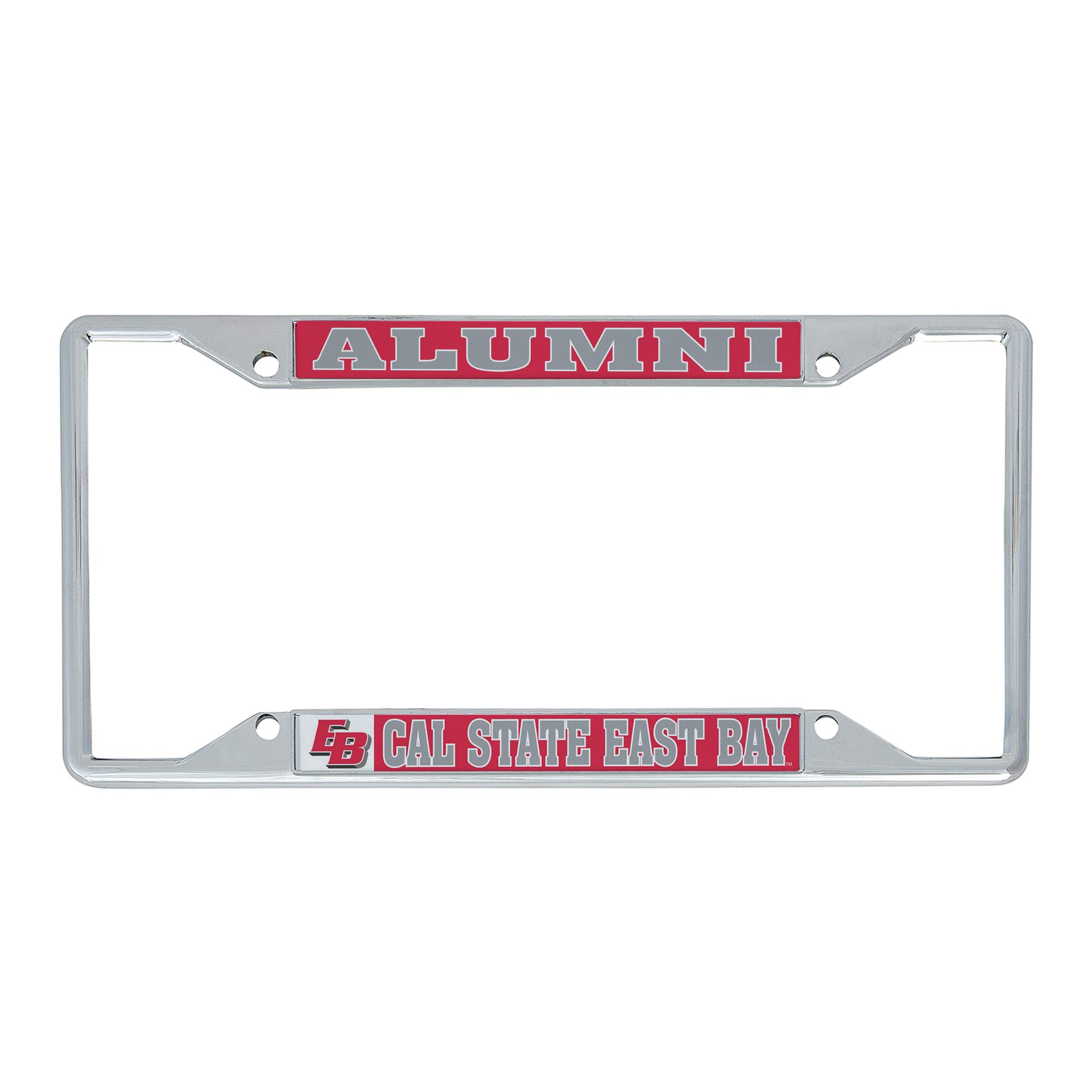 Desert Cactus Cal State East Bay University California Car Accessories Pioneers Metal License Plate Frame and Tag Holder for Front or Rear of Car (Alumni)