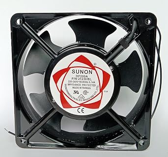 New DP200A Cooling Fan 120mm120mm38mm DP200A P/N 2123HBL AC 220-240V 0.14A 2-Wire Cooling Fan